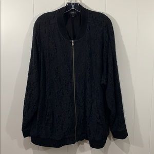 Torrid size 4 lace jacket with lining